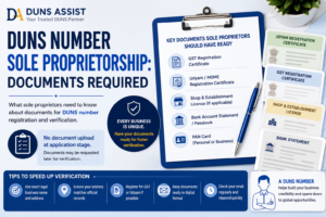 DUNS Number Sole Proprietorship