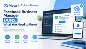 Facebook Business Manager DUNS