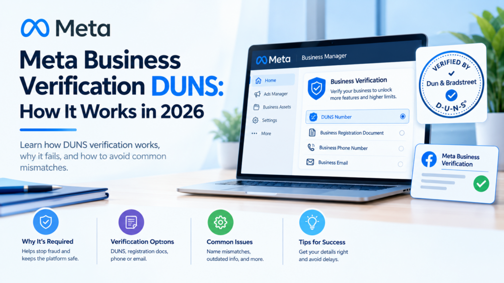 Meta Business Verification DUNS