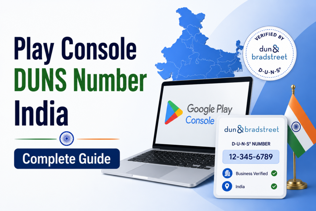 Play Console DUNS India