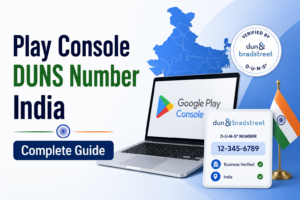 Play Console DUNS India