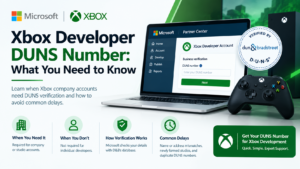 Xbox Developer DUNS Number